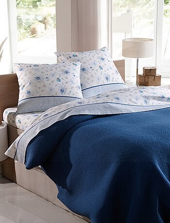 Parure fleurs drap(s) + taie(s) oreiller - Afibel