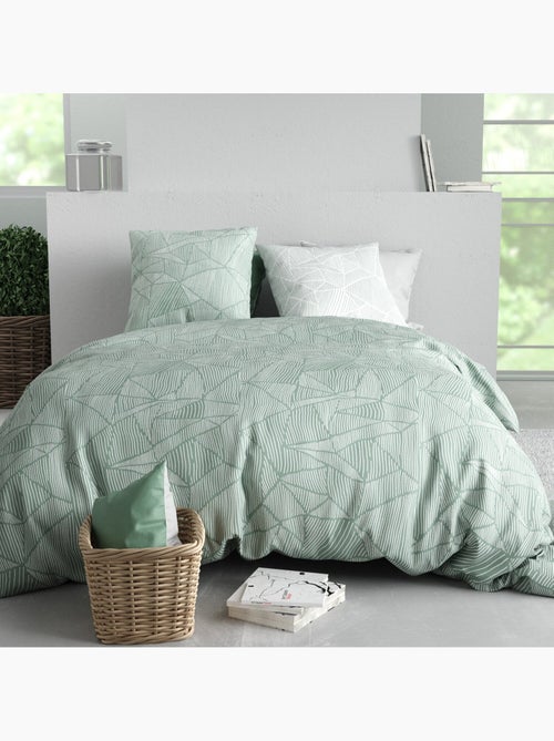 Parure housse de couette 100 % coton adely - Kiabi Parure housse de couette 100 % coton adely - Kiabi