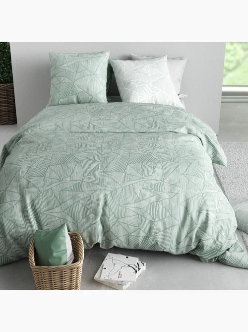 Parure housse de couette 100 % coton adely - Kiabi Parure housse de couette 100 % coton adely - Kiabi