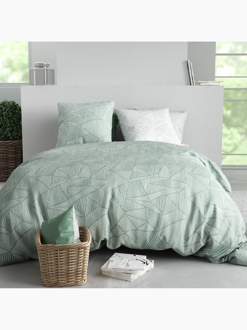 Parure housse de couette 100 % coton adely - Kiabi Parure housse de couette 100 % coton adely - Kiabi
