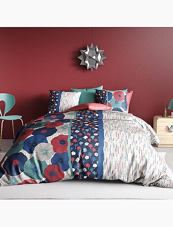 Parure housse de couette 100 % coton agueda