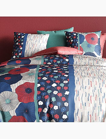 Parure housse de couette 100 % coton agueda