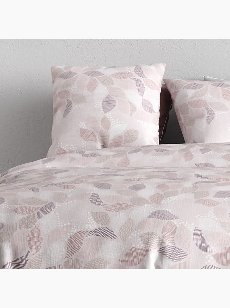 Parure housse de couette 100 % coton alix Multicolore - Kiabi