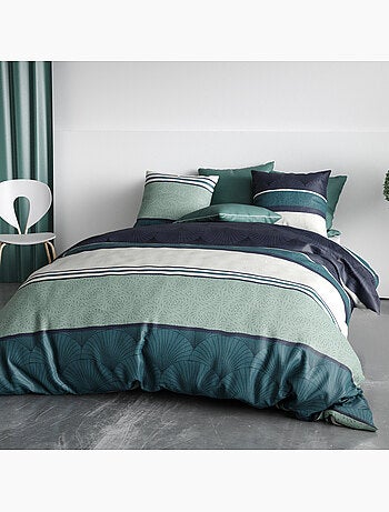 Parure housse de couette 100 % coton antika
