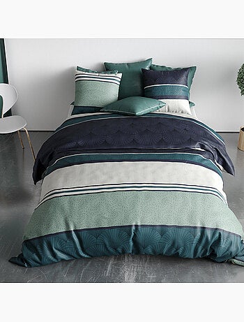 Parure housse de couette 100 % coton antika