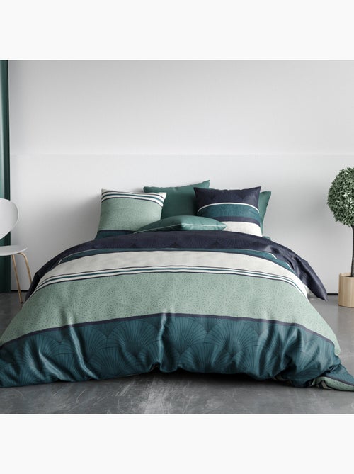 Parure housse de couette 100 % coton antika - Kiabi