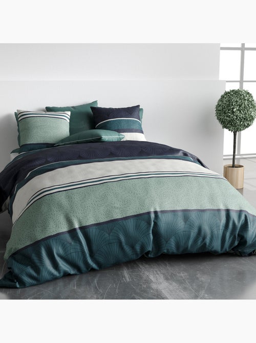 Parure housse de couette 100 % coton antika - Kiabi