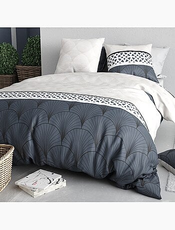 Parure housse de couette 100 % coton arcadia