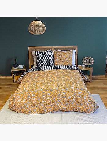 Parure housse de couette 100 % coton aschwini