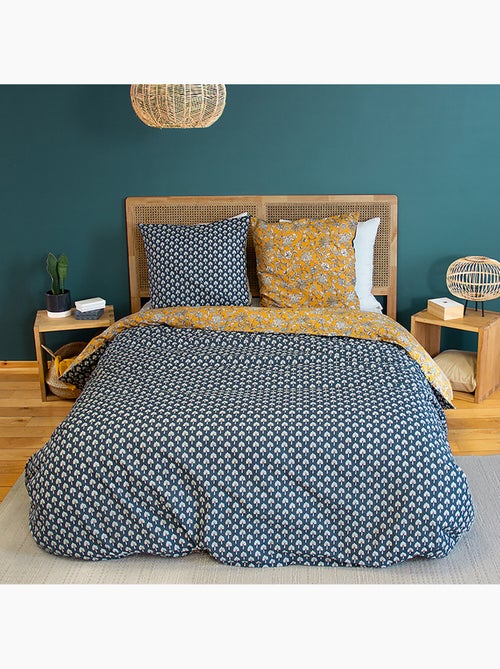 Parure housse de couette 100 % coton aschwini - Kiabi