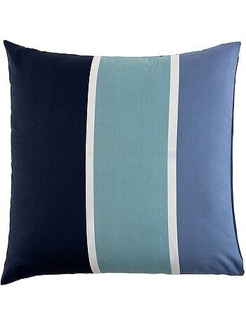 Parure housse de couette 100 % coton azul