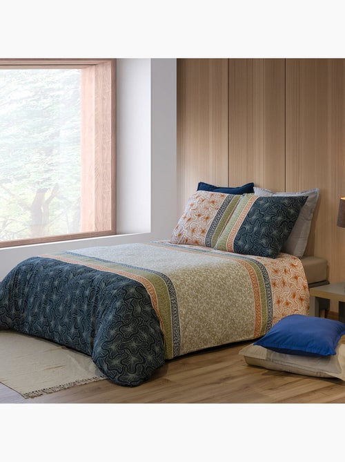 Parure housse de couette 100 % coton bella - Kiabi