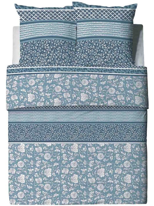 Parure housse de couette 100 % coton bio debby - Kiabi Parure housse de couette 100 % coton bio debby - Kiabi