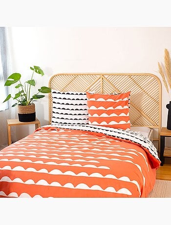 Parure housse de couette 100 % coton bio dobe