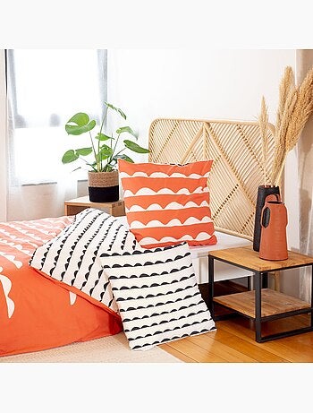 Parure housse de couette 100 % coton bio dobe