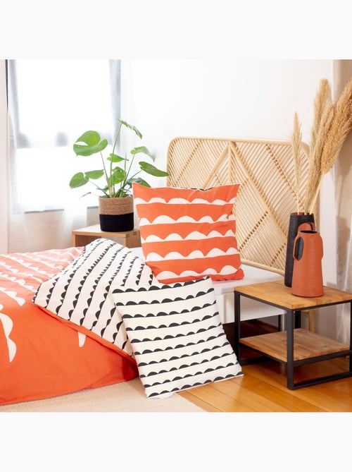 Parure housse de couette 100 % coton bio dobe - Kiabi