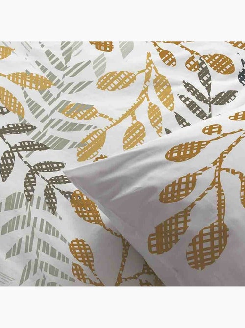 Parure housse de couette 100 % coton bio eloa - Kiabi