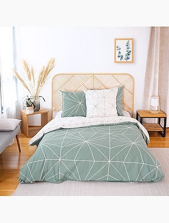 Parure housse de couette 100 % coton bio milo