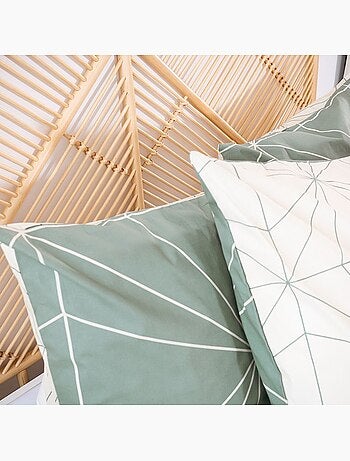 Parure housse de couette 100 % coton bio milo