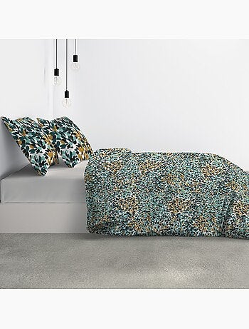 Parure housse de couette 100 % coton bio telma