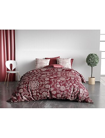 Parure housse de couette 100 % coton bio vishka