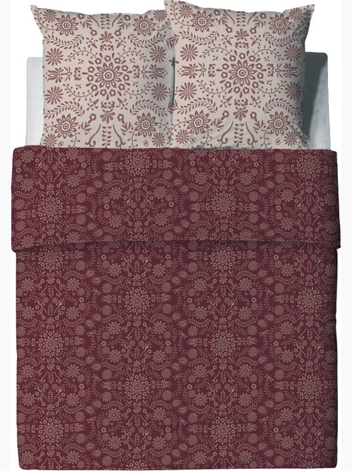 Parure housse de couette 100 % coton bio vishka - Kiabi Parure housse de couette 100 % coton bio vishka - Kiabi