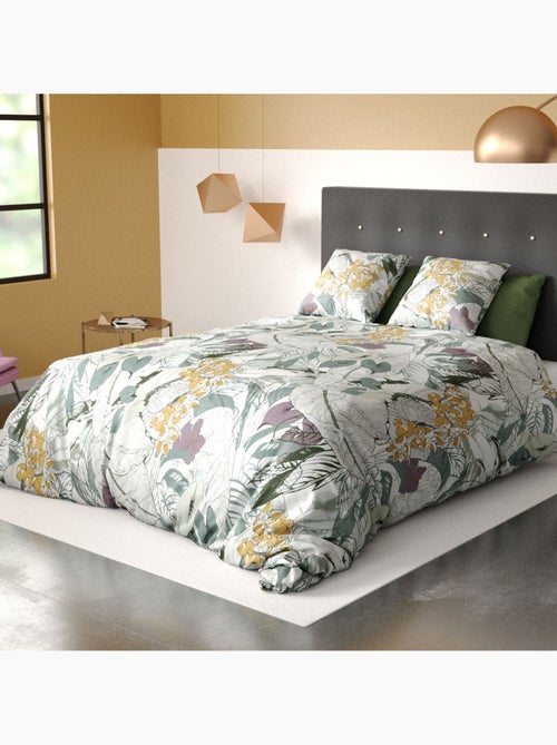 Parure housse de couette 100 % coton bio zelia - Kiabi Parure housse de couette 100 % coton bio zelia - Kiabi