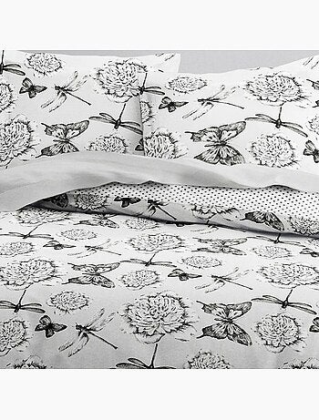 Parure housse de couette 100 % coton