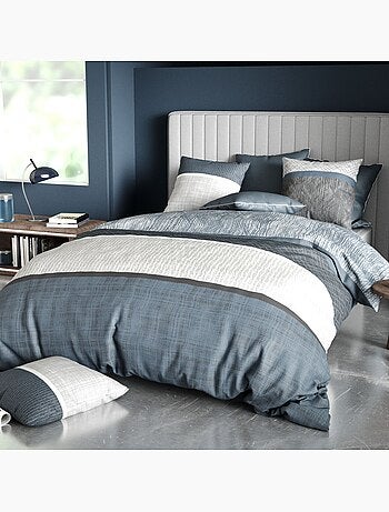 Parure housse de couette 100 % coton brehat