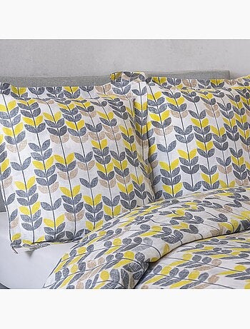 Parure housse de couette 100 % coton cabane