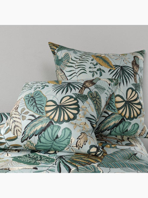 Parure housse de couette 100 % coton cancun - Kiabi