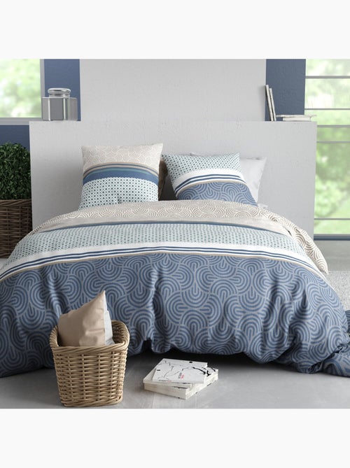 Parure housse de couette 100 % coton canopee - Kiabi