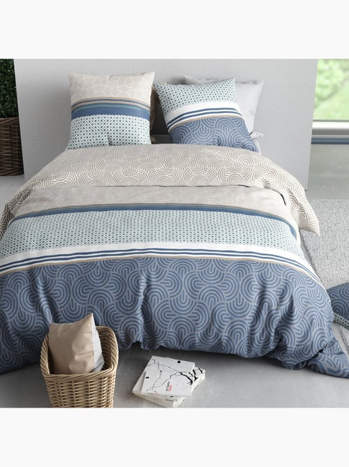 Parure housse de couette 100 % coton canopee - Kiabi