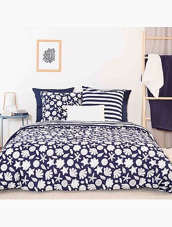 Parure housse de couette 100 % coton capri