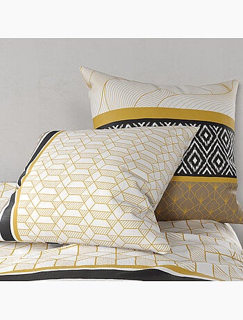 Parure housse de couette 100 % coton carioca