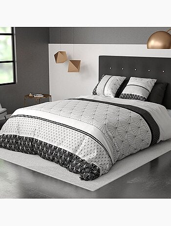 Parure housse de couette 100 % coton casta