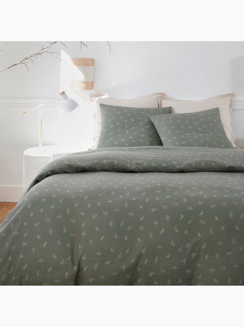 Parure housse de couette 100 % coton celestine Multicolore - Kiabi