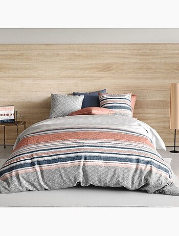 Parure housse de couette 100 % coton chakra