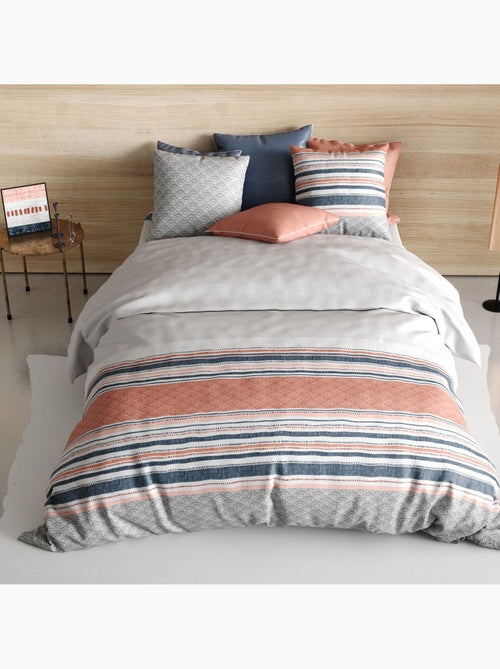 Parure housse de couette 100 % coton chakra - Kiabi