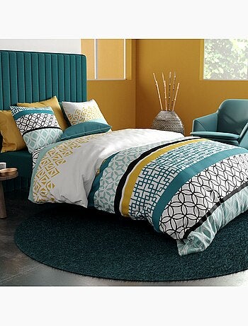 Parure housse de couette 100 % coton citedor