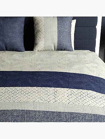 Parure housse de couette 100 % coton crepuscule