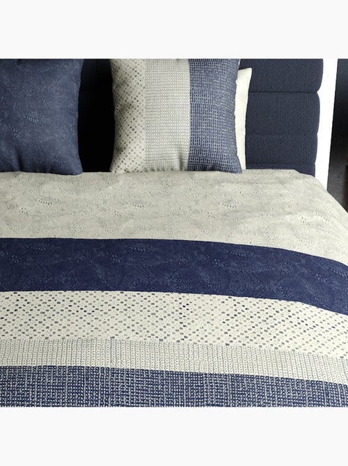 Parure housse de couette 100 % coton crepuscule - Kiabi