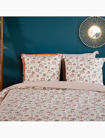 Parure housse de couette 100 % coton denia