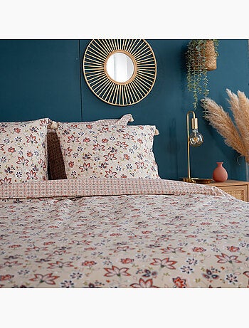 Parure housse de couette 100 % coton denia