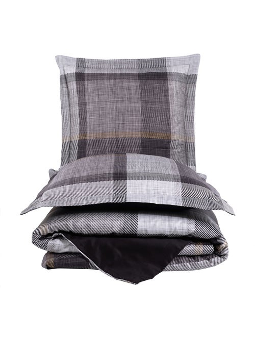 Parure housse de couette 100 % coton dunloe - Kiabi