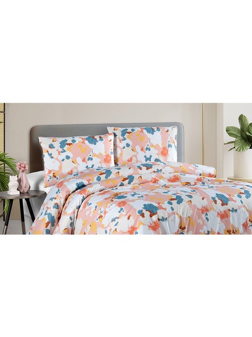 Parure housse de couette 100 % coton eclat - Kiabi Parure housse de couette 100 % coton eclat - Kiabi
