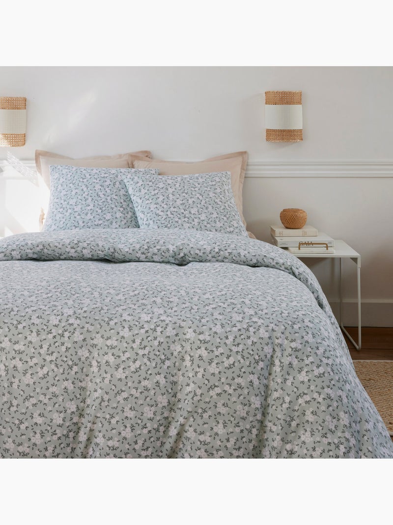 Parure housse de couette 100 % coton edana Multicolore - Kiabi