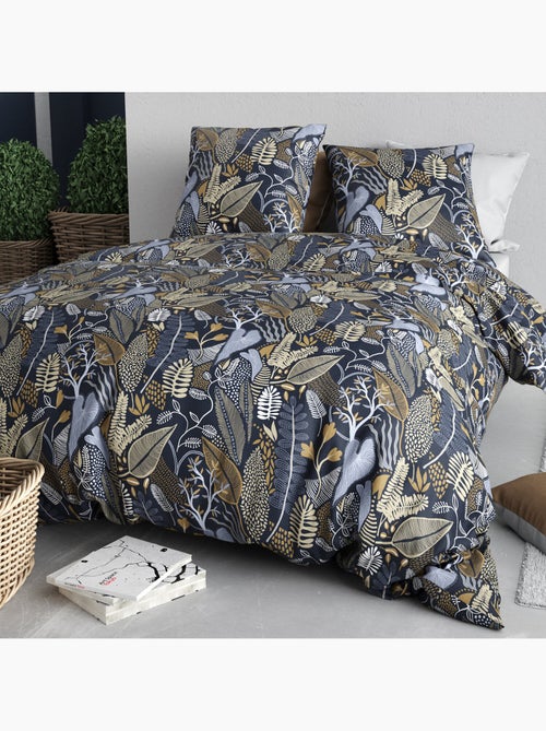 Parure housse de couette 100 % coton emali - Kiabi Parure housse de couette 100 % coton emali - Kiabi