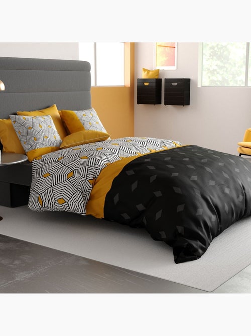 Parure housse de couette 100 % coton faro - Kiabi