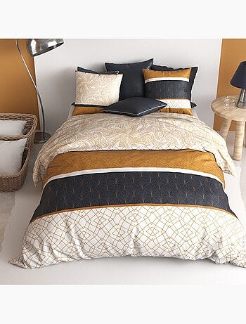 Parure housse de couette 100 % coton felora